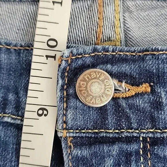 The Flirt by Old Navy boot cut blue denim jeans Women's Size 14L - Picture 13 of 14